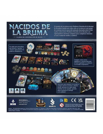NACIDOS DE LA BRUMA: EL JUEGO DE CONSTRUCCIÓN DE MAZOS