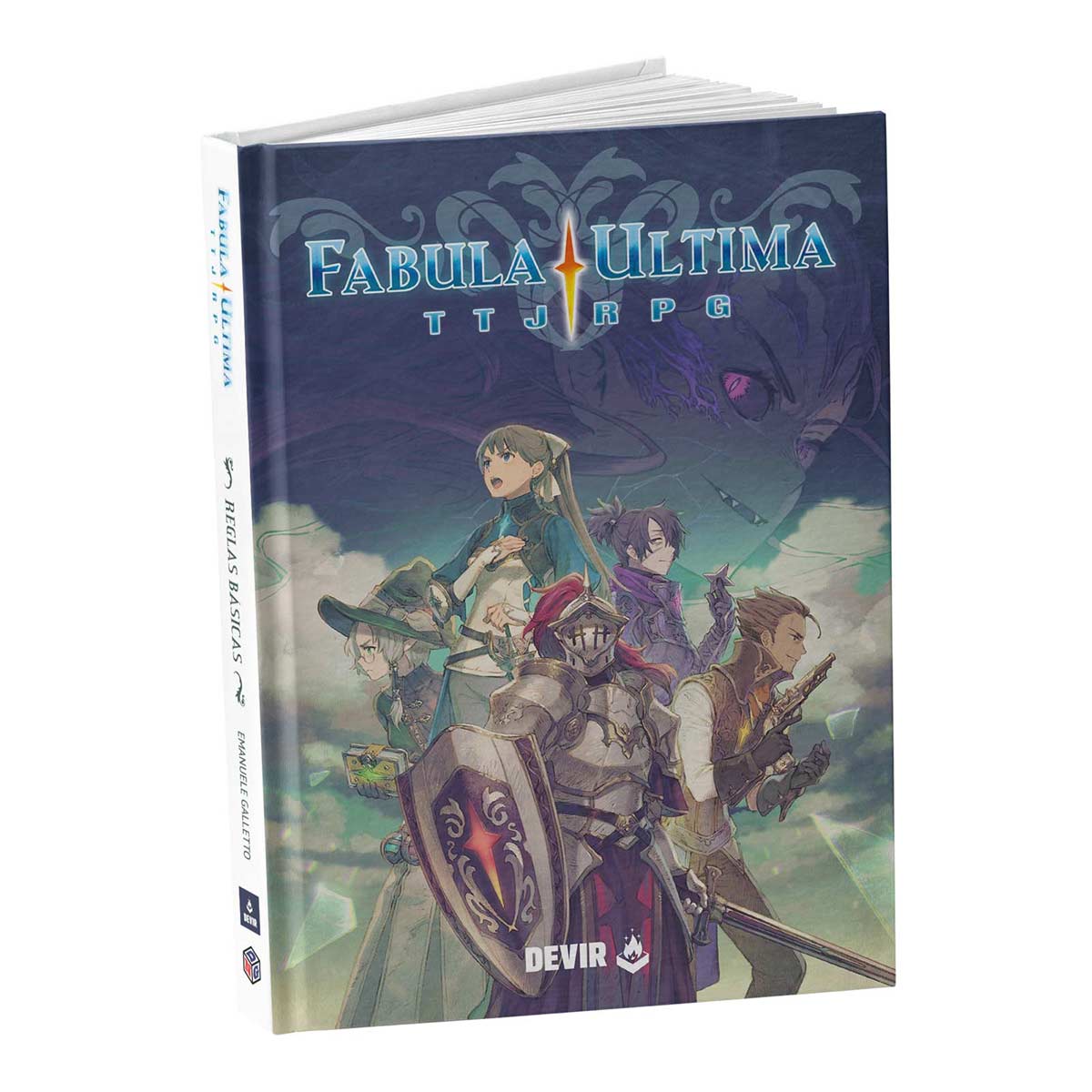 Fabula Ultima - Pantalla y Cuaderno del director de juego