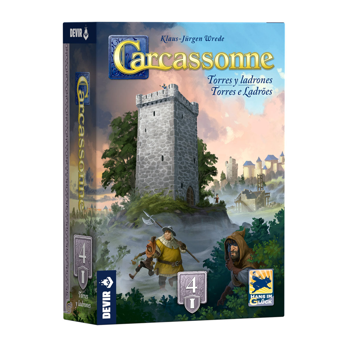 CARCASSONNE: TORRES Y LADRONES - Exp.4