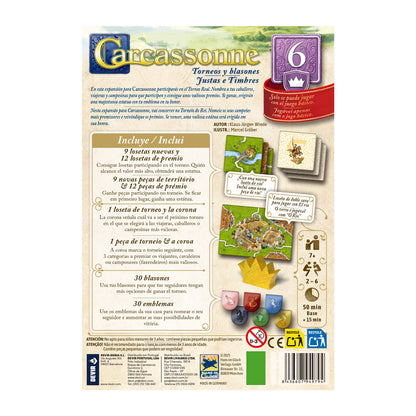 CARCASSONNE: TORNEOS Y BLASONES - Exp.6