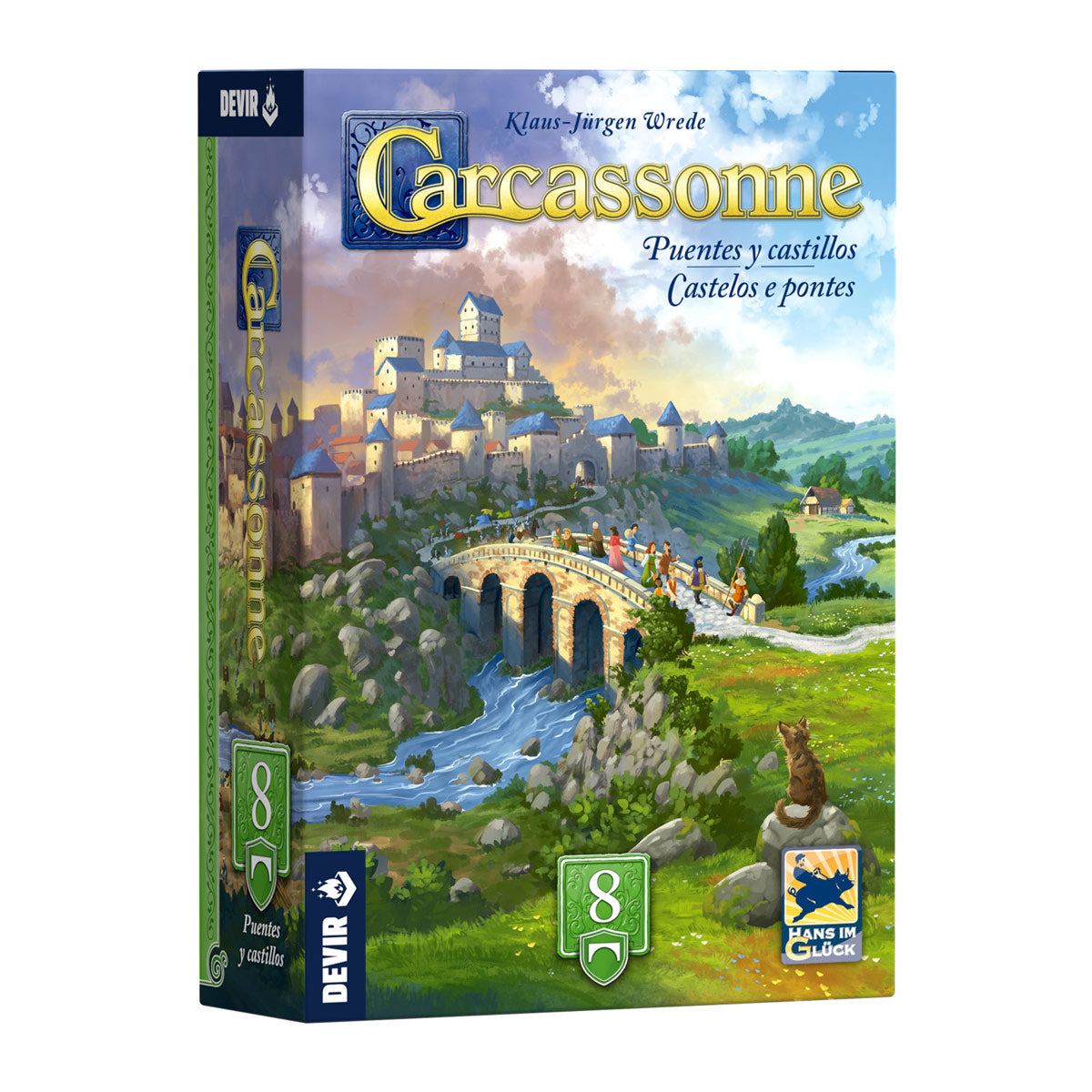CARCASSONNE: PUENTES Y CASTILLOS - Exp.8