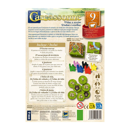 CARCASSONNE: VIÑAS Y OVEJAS - Exp.9