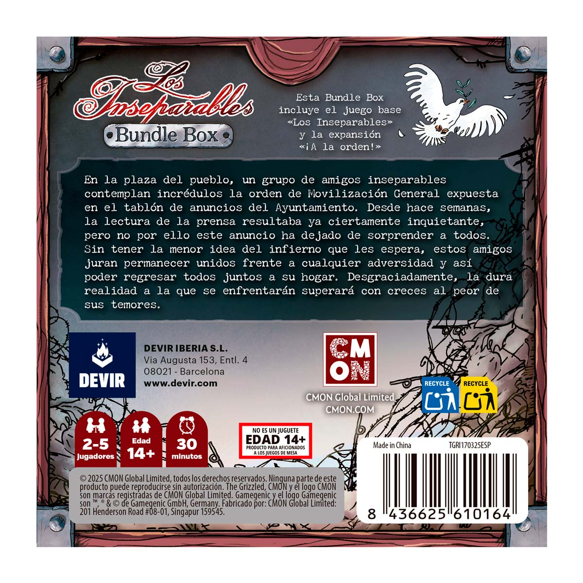 LOS INSEPARABLES - BUNDLE BOX