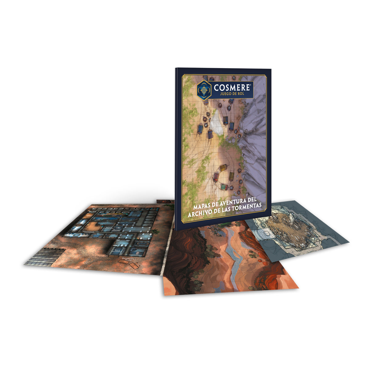 Cosmere: El Archivo de las Tormentas - Mapas de aventura