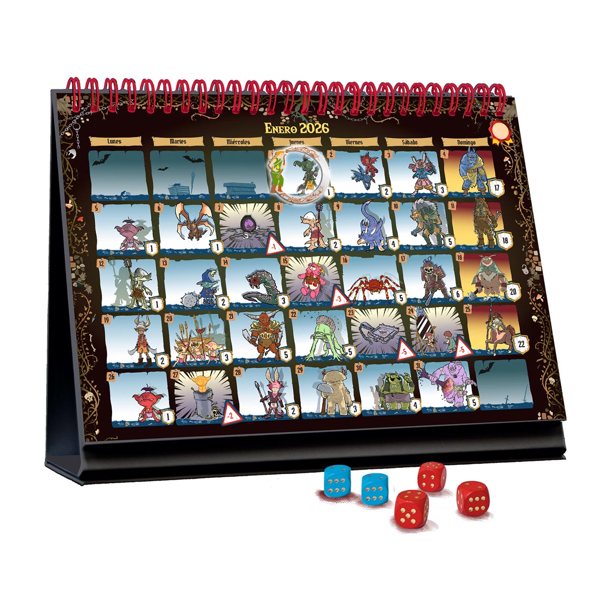 CALENDARIO 365 ADVENTURES - MAZMORRAS