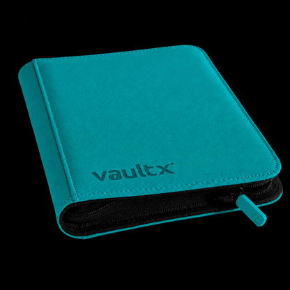 Vault X: Exo-Tec Zip Binder4-Pocket - Ocean Blue