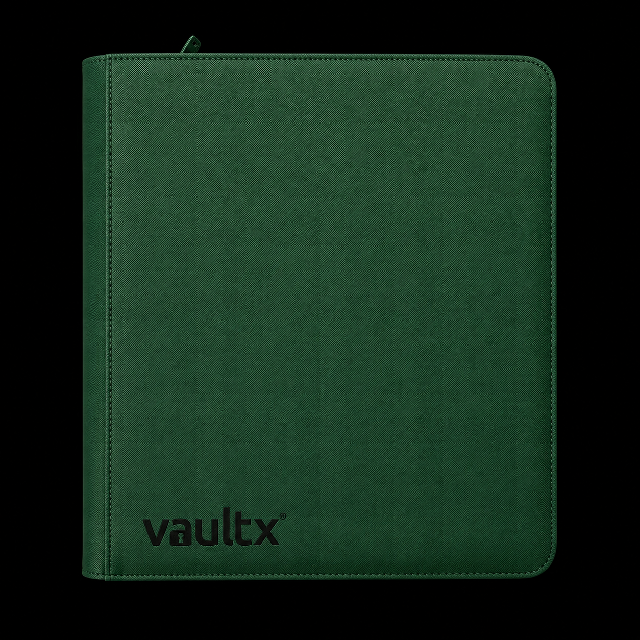 Vault X: Exo-Tec Zip Binder12-Pocket - Metallic Green - (480 huecos)