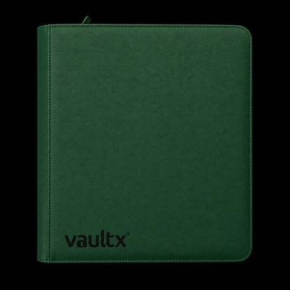Vault X: Exo-Tec Zip Binder12-Pocket - Metallic Green - (480 huecos)