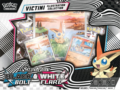POKEMON TCG: VICTINI ILLUSTRATION COLLECTION WHITE FLARE BLACK BOLT - ESPAÑOL
