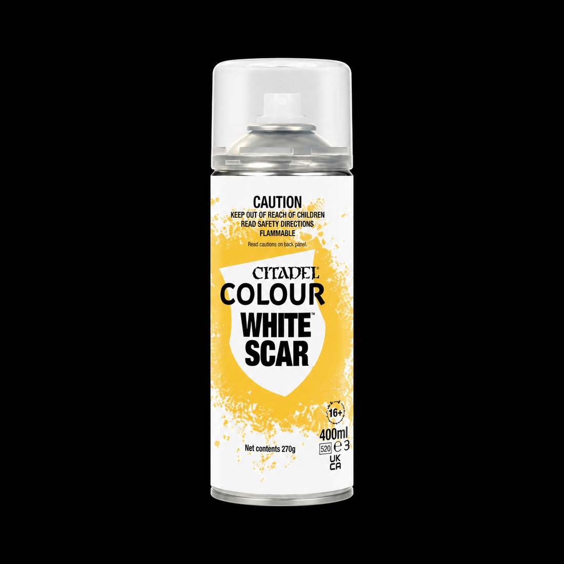 WHITE SCAR SPRAY PAINT