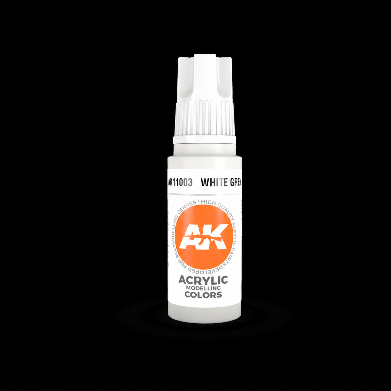 3GEN Acrylics White Grey 17ml
