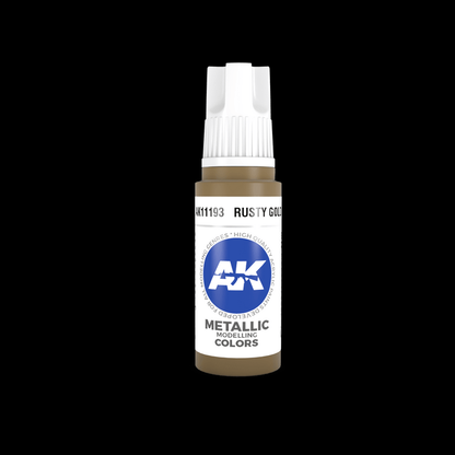 3GEN Acrylics Rusty Gold 17ml