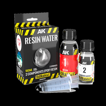 RESIN WATER 2-COMPONENTS EPOXY RESIN - 180ml
