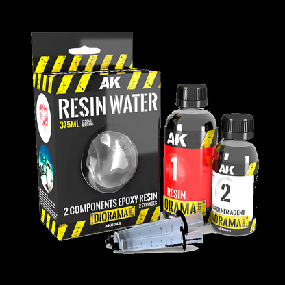 RESIN WATER 2-COMPONENTS EPOXY RESIN - 375ml
