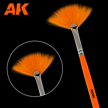 WEATHERING BRUSH FAN SHAPE
