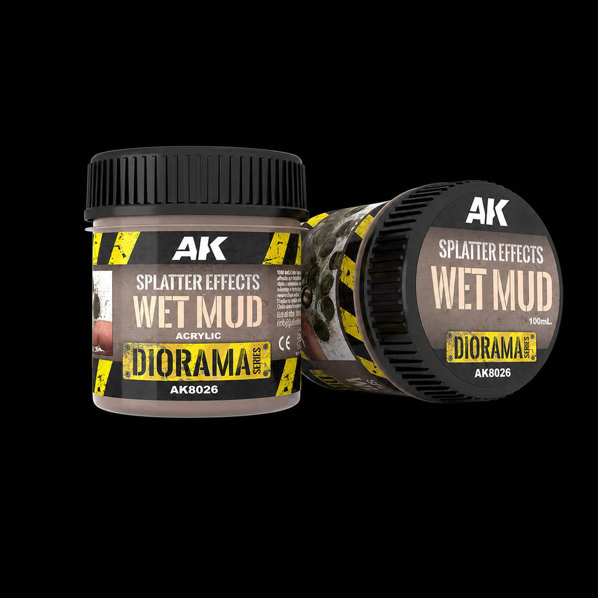 AK: SPLATTER EFFECTS - WET MUD - 100ml (Acrylic)