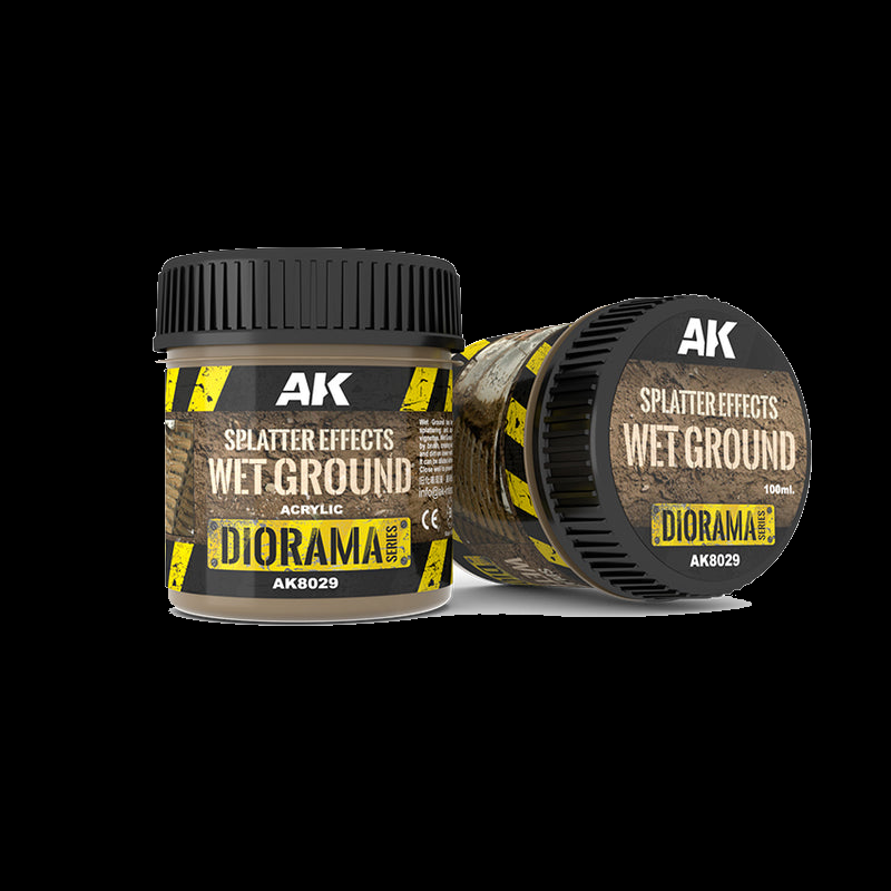 AK: SPLATTER EFFECTS - WET GROUND - 100ml (Acrylic)
