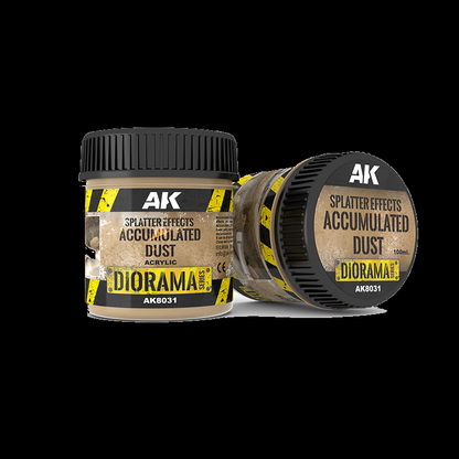 AK: SPLATTER EFFECTS - ACCUMULATED DUST - 100ml (Acrylic)