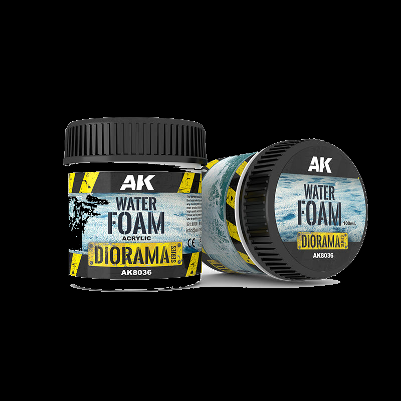 AK: WATER GEL - WATER FOAM - 100ml (Acrylic)