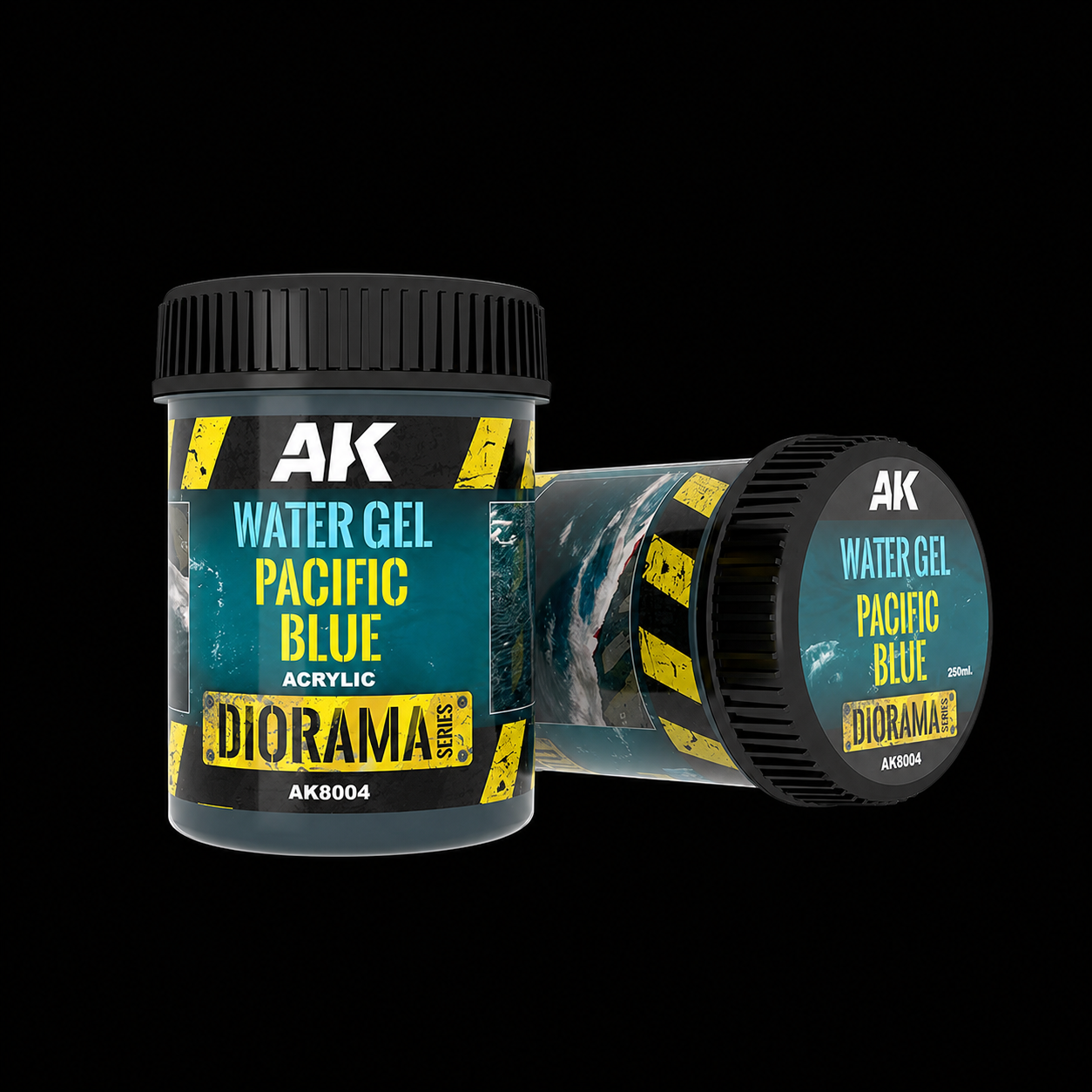 AK: WATER GEL - PACIFIC BLUE - 250ml (Acrylic)
