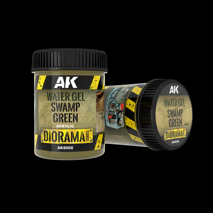 AK: WATER GEL - SWAMP GREECTS - 250ml (Acrylic)