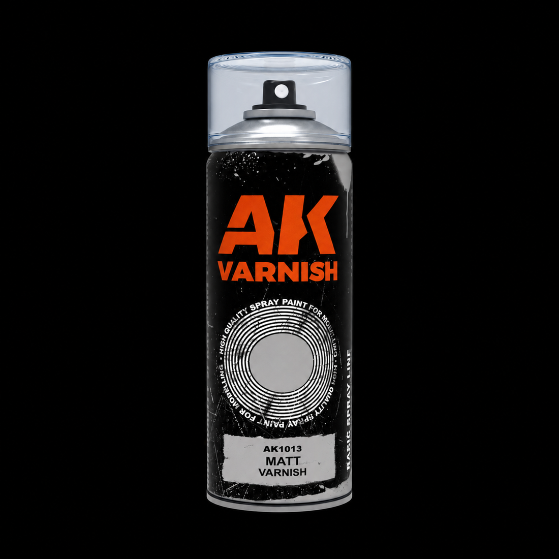 AK: MATT VARNISH - SPRAY 400ml - (Includes 2 nozzles)