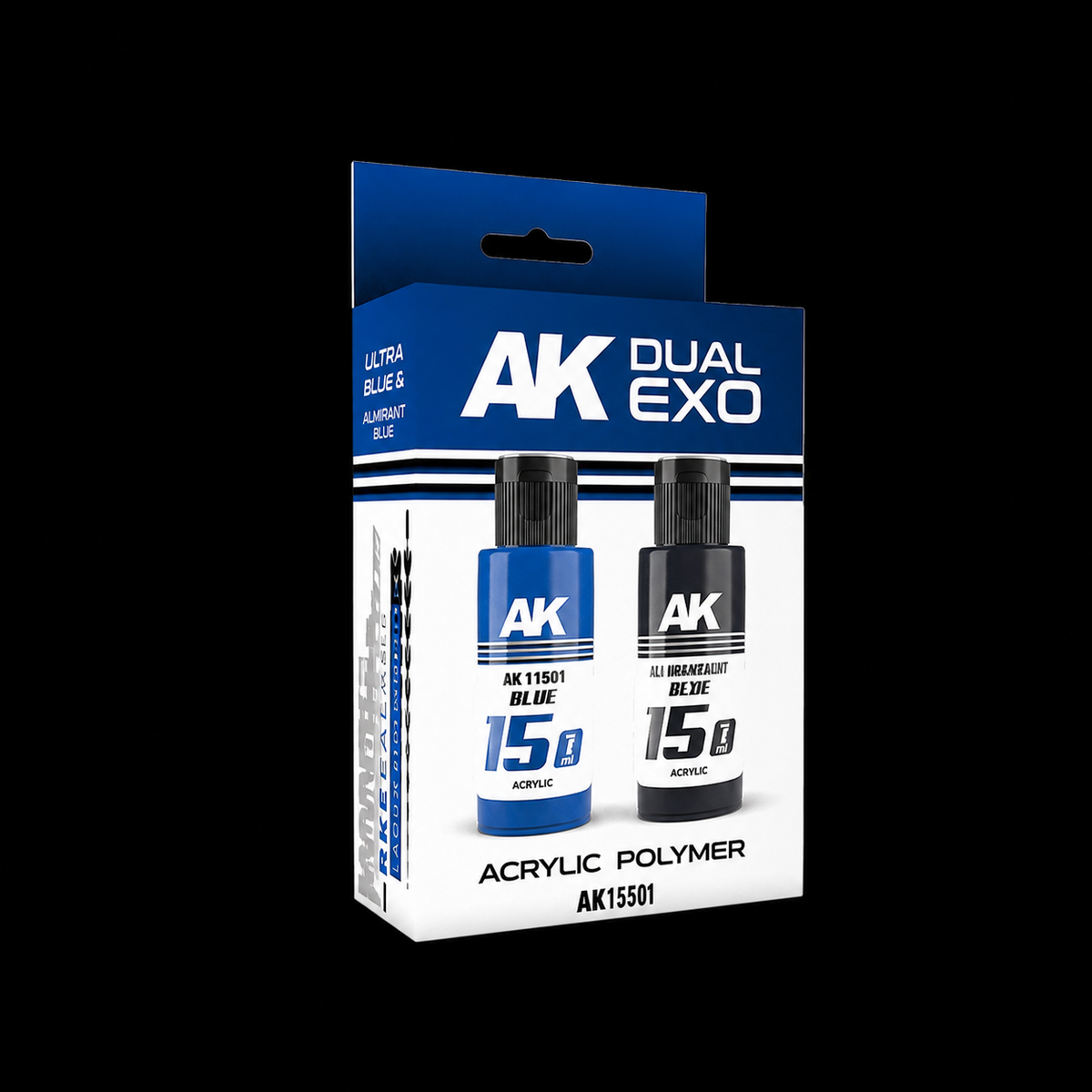 AK DUAL EXO: ULTRA BLUE &amp; ALMIRANT BLUE