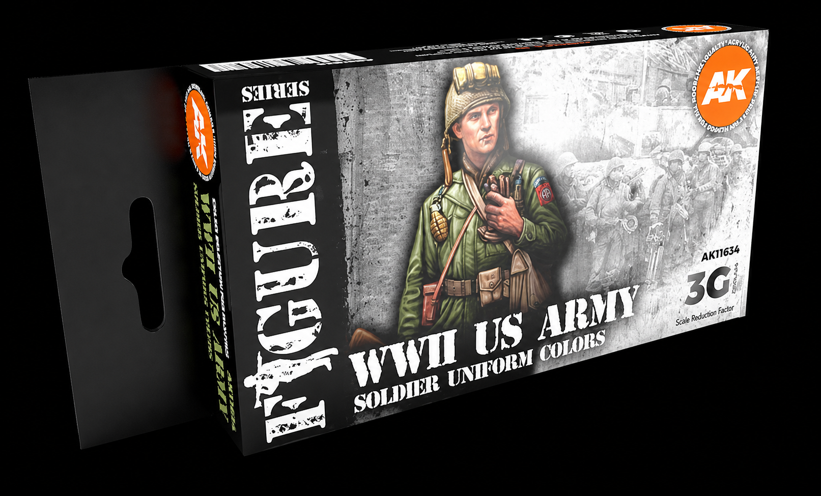AK SET DE PINTURA: WW2 US UNIFORMS 3G