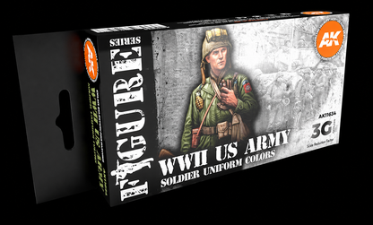 AK SET DE PINTURA: WW2 US UNIFORMS 3G