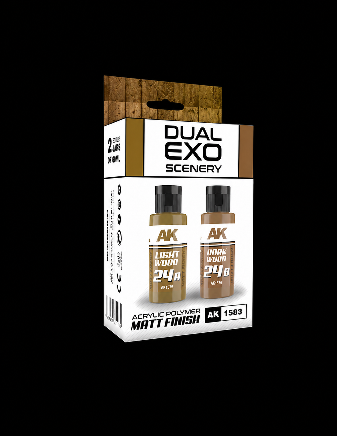 AK DUAL EXO: LIGHT WOOD &amp; DARK WOOD
