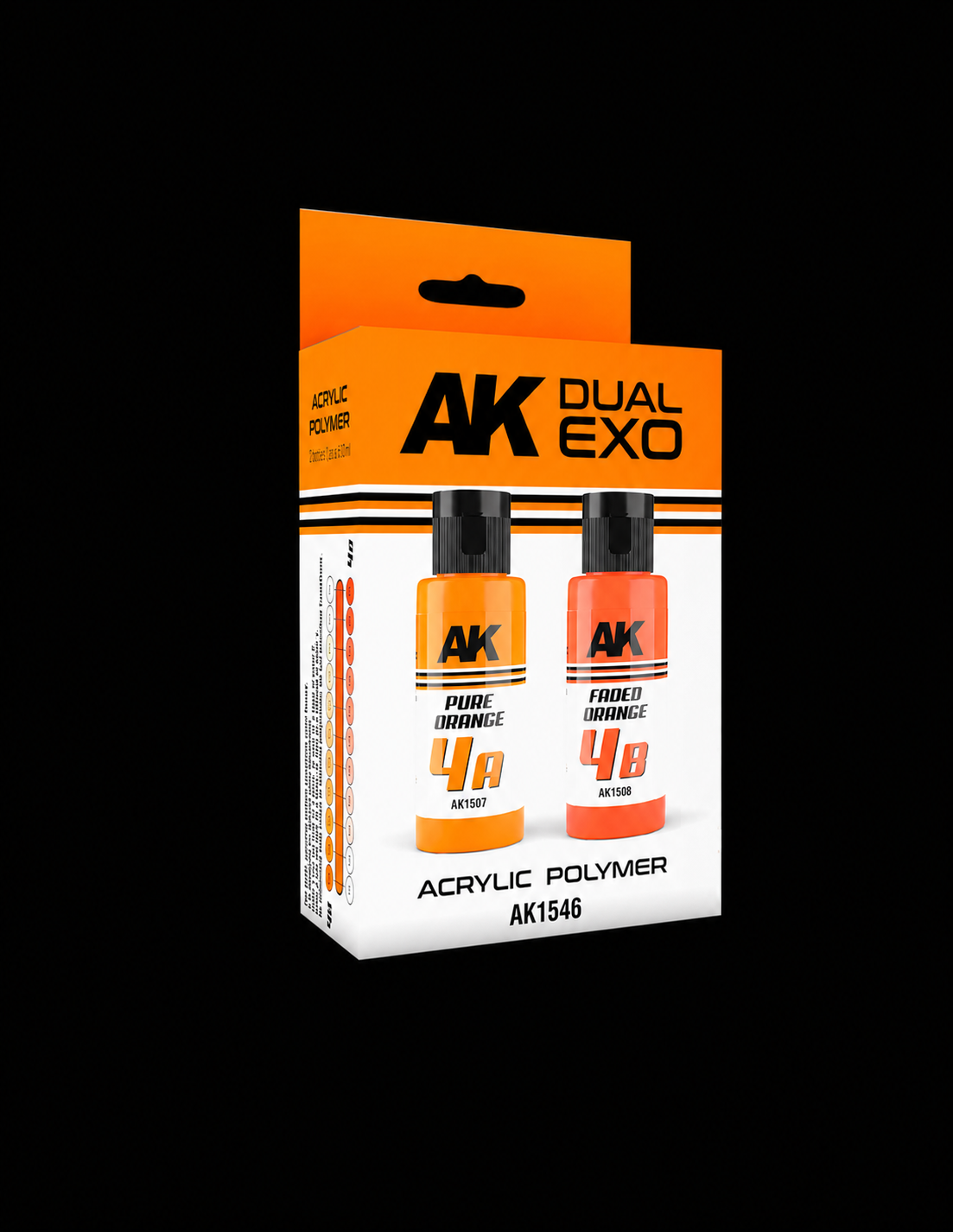 AK DUAL EXO: PURE ORANGE &amp; FADED ORANGE