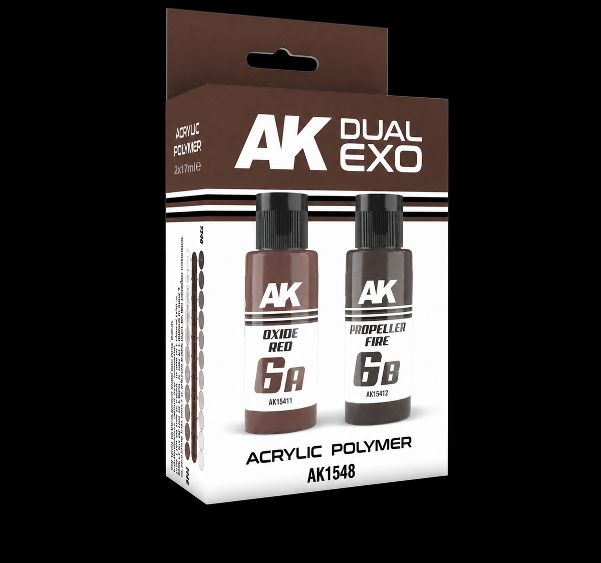 AK DUAL EXO: OXIDE RED &amp; PROPELLER FIRE