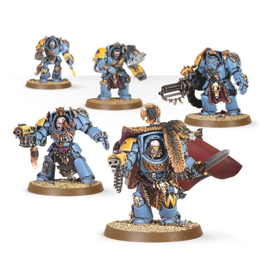 SPACE WOLVES: WOLF GUARD TERMINATORS