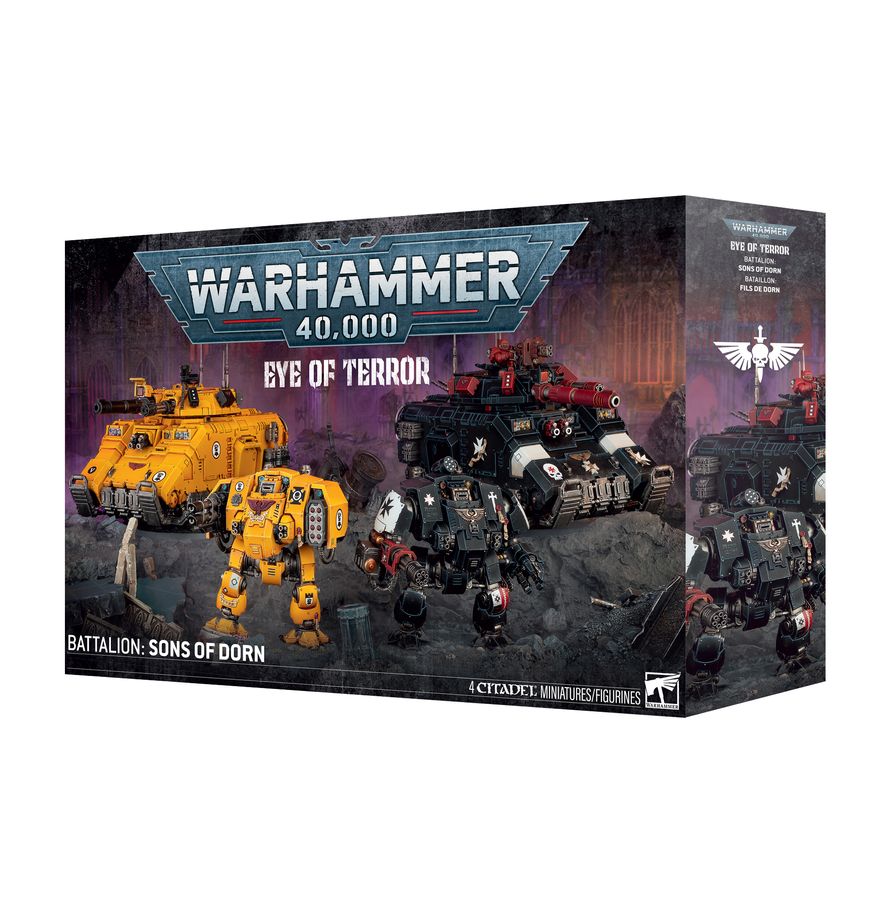 PREPEDIDO - WARHAMMER 40K: Space Marines: Eye Of Terror Battalion - Sons Of Dorn