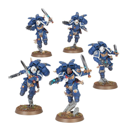 PREPEDIDO - SPACE MARINES: VANGUARD VETERAN SQUAD - WHIT JUMP PACKS