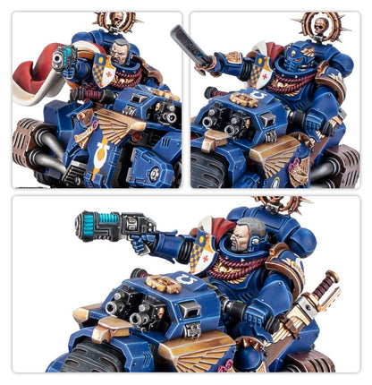 PREPEDIDO - SPACE MARINES: CAPTAIN ON BIKE