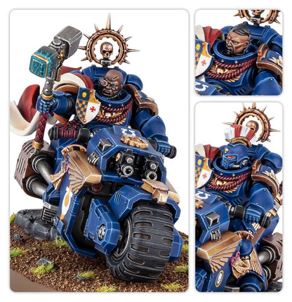 PREPEDIDO - SPACE MARINES: CAPTAIN ON BIKE