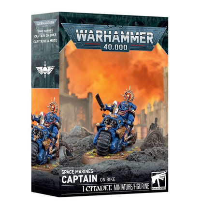 PREPEDIDO - SPACE MARINES: CAPTAIN ON BIKE