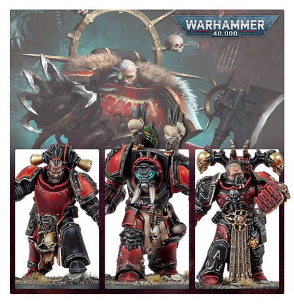 CHAOS SPACE MARINES: RED CORSAIRS - BATTLE FORCE - SEÑORES DEL TORBELLINO