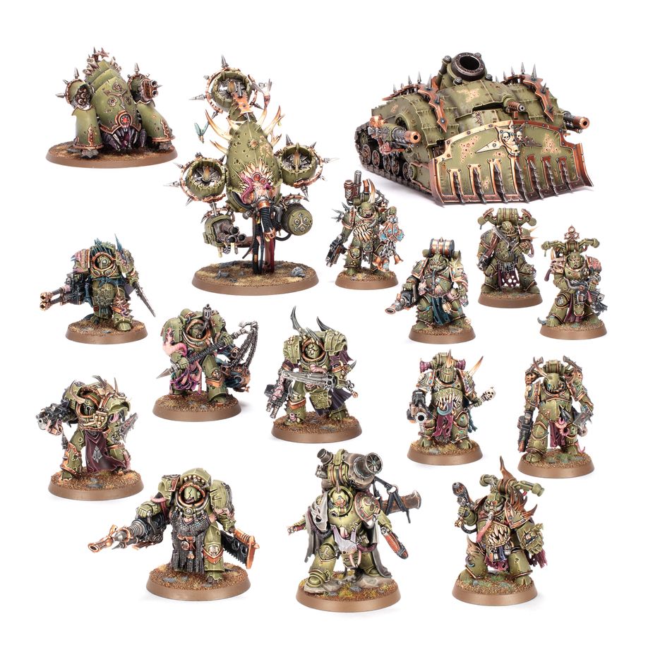 PREPEDIDO - BATTLEFORCE: DEATH GUARD - VECTOR PORTAVIRUELAS