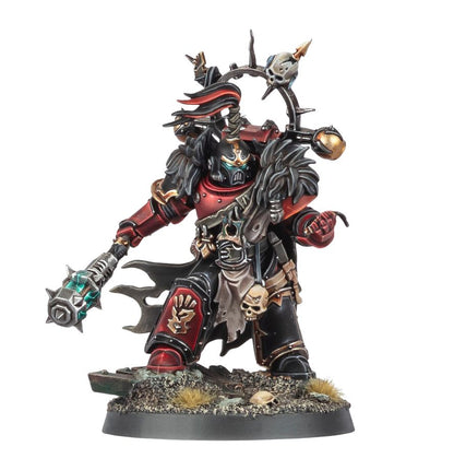 CHAOS SPACE MARINES: Capitán de Pillaje Corsario Rojo