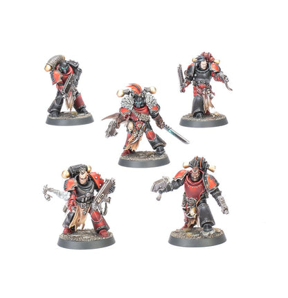 CHAOS SPACE MARINES: Asaltantes Corsarios Rojos