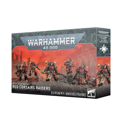 CHAOS SPACE MARINES: Asaltantes Corsarios Rojos