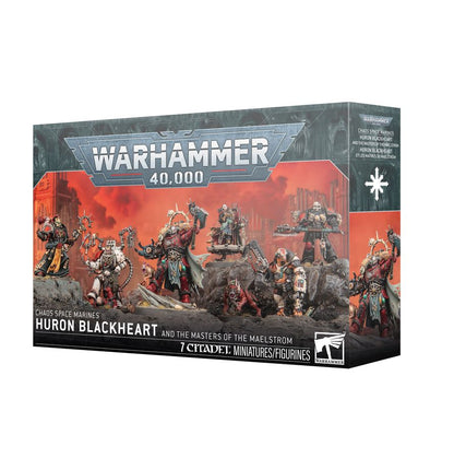CHAOS SPACE MARINES: RED CORSAIRS - HURON BLACKHEART AND MASTER OF THE MAELSTROM