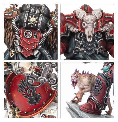 CHAOS SPACE MARINES: RED CORSAIRS - HURON BLACKHEART AND MASTER OF THE MAELSTROM