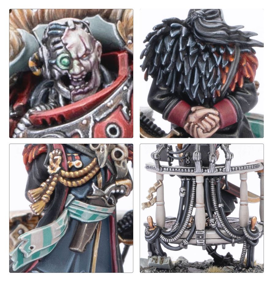 CHAOS SPACE MARINES: RED CORSAIRS - HURON BLACKHEART AND MASTER OF THE MAELSTROM
