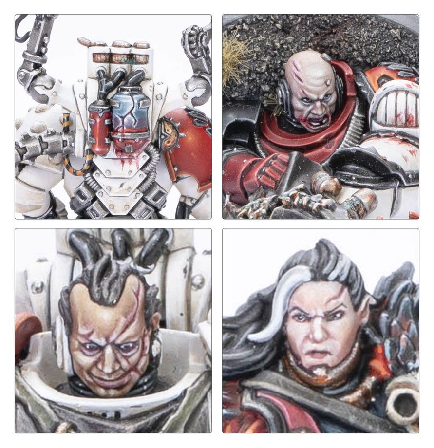 CHAOS SPACE MARINES: RED CORSAIRS - HURON BLACKHEART AND MASTER OF THE MAELSTROM