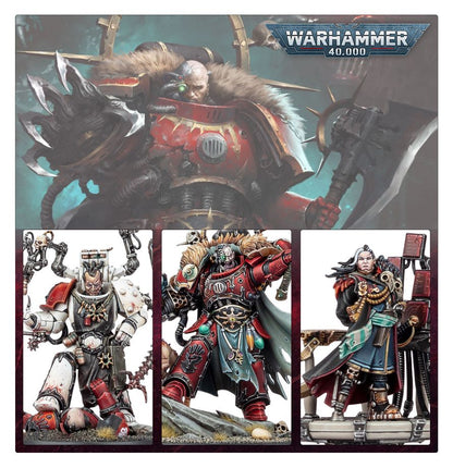 CHAOS SPACE MARINES: RED CORSAIRS - HURON BLACKHEART AND MASTER OF THE MAELSTROM
