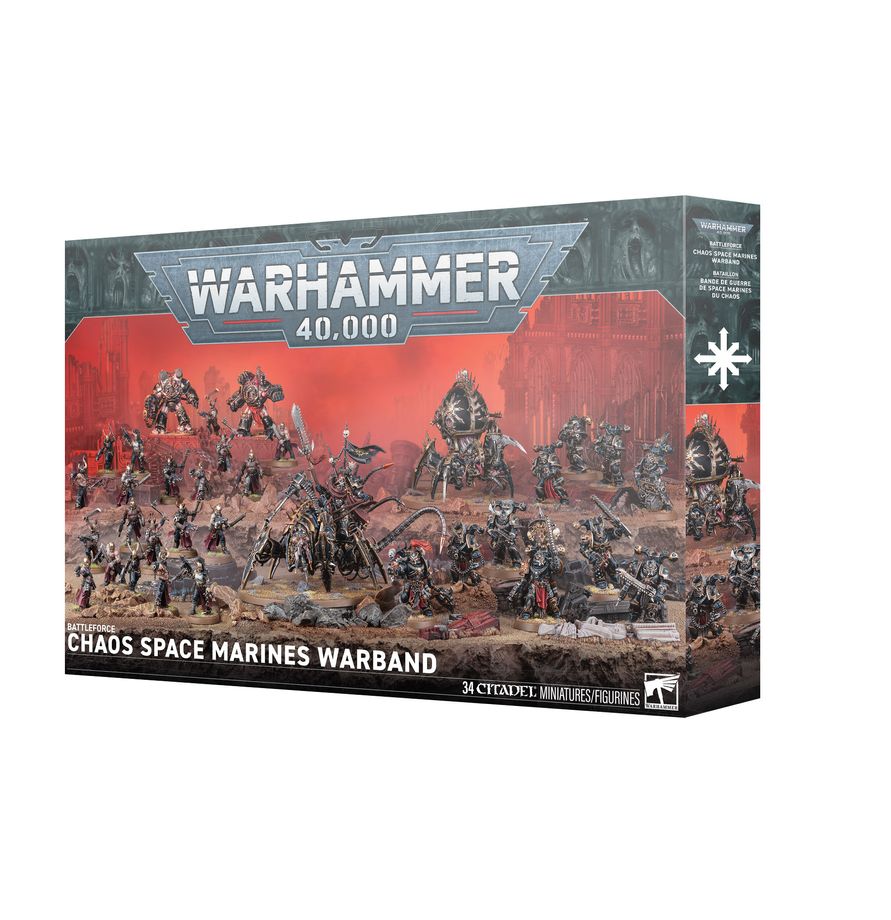 CHAOS SPACE MARINES: BATTLEFORCE BANDA DE MARINES ESPACIALES DEL CAOS