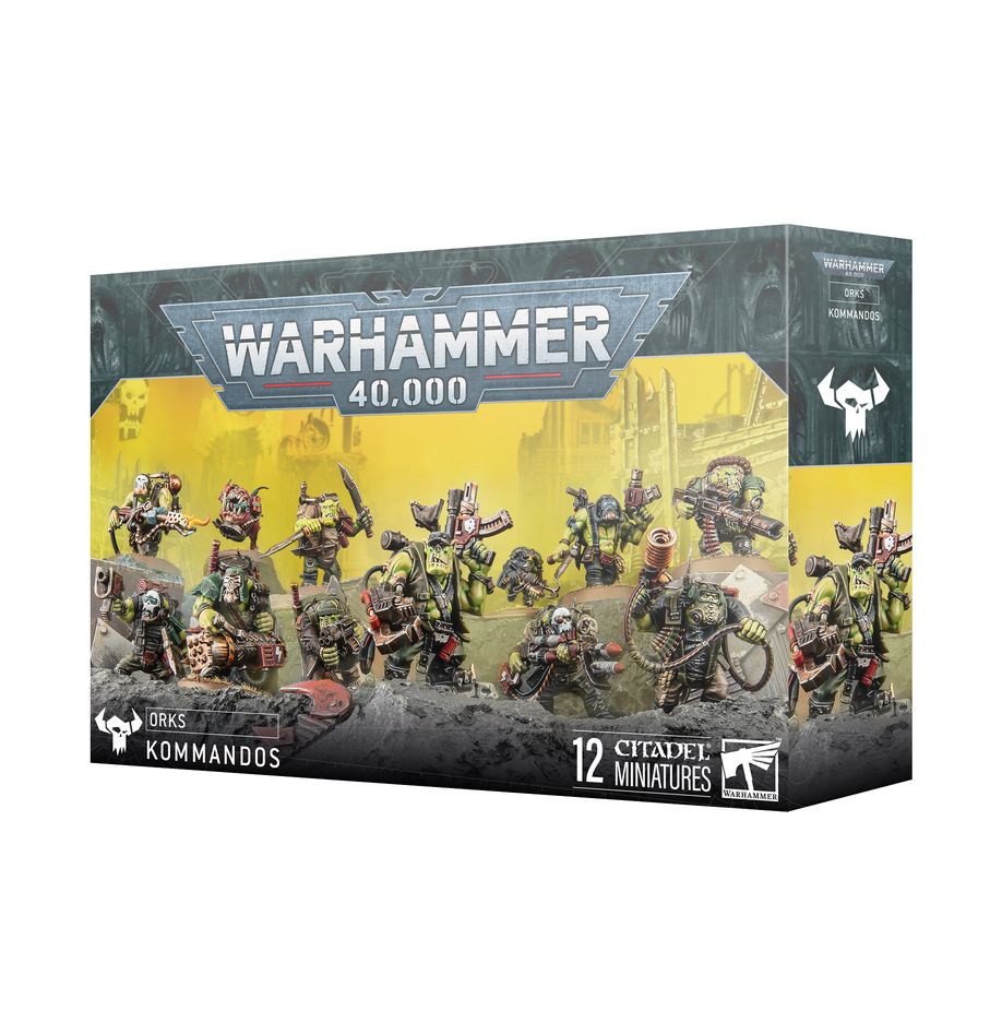 PREPEDID - ORKS: COMANDOZ